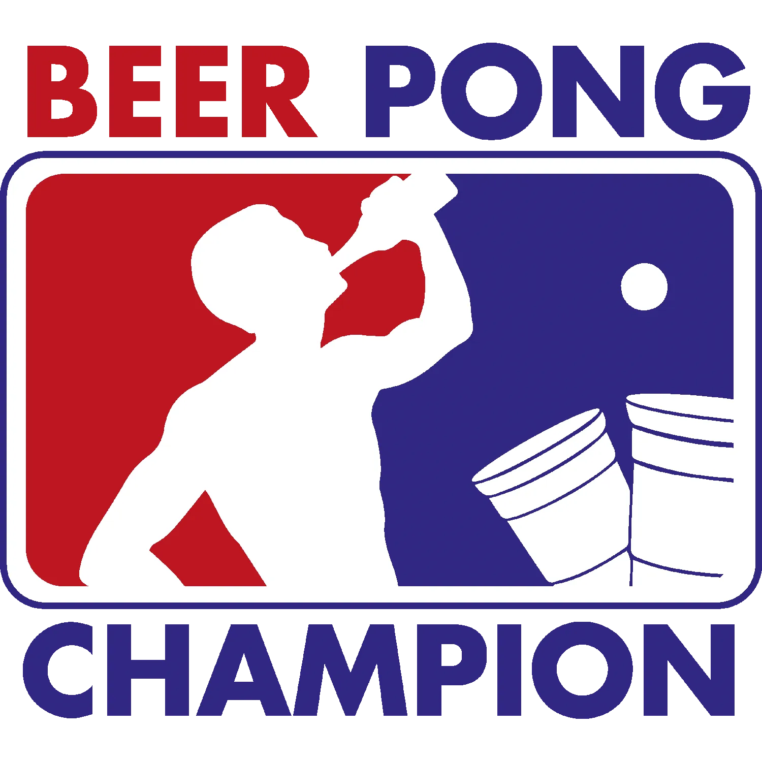 Beer Pong Champion Man