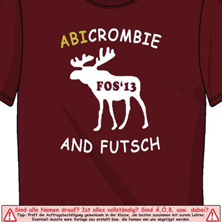 ABIcrombie and futsch