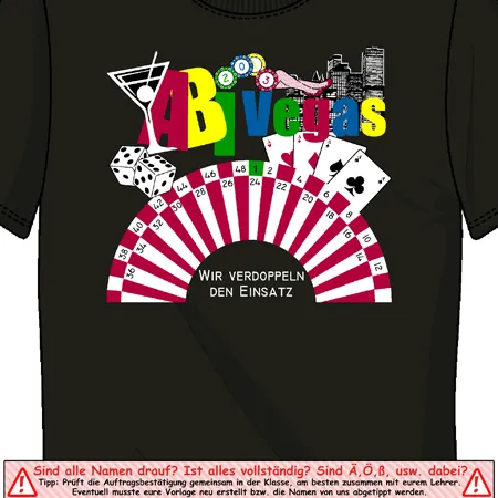 schwarzes_tshirt_mit_las_vegas_motiv Abi Vegas - wir verdoppeln den Einsatz! design