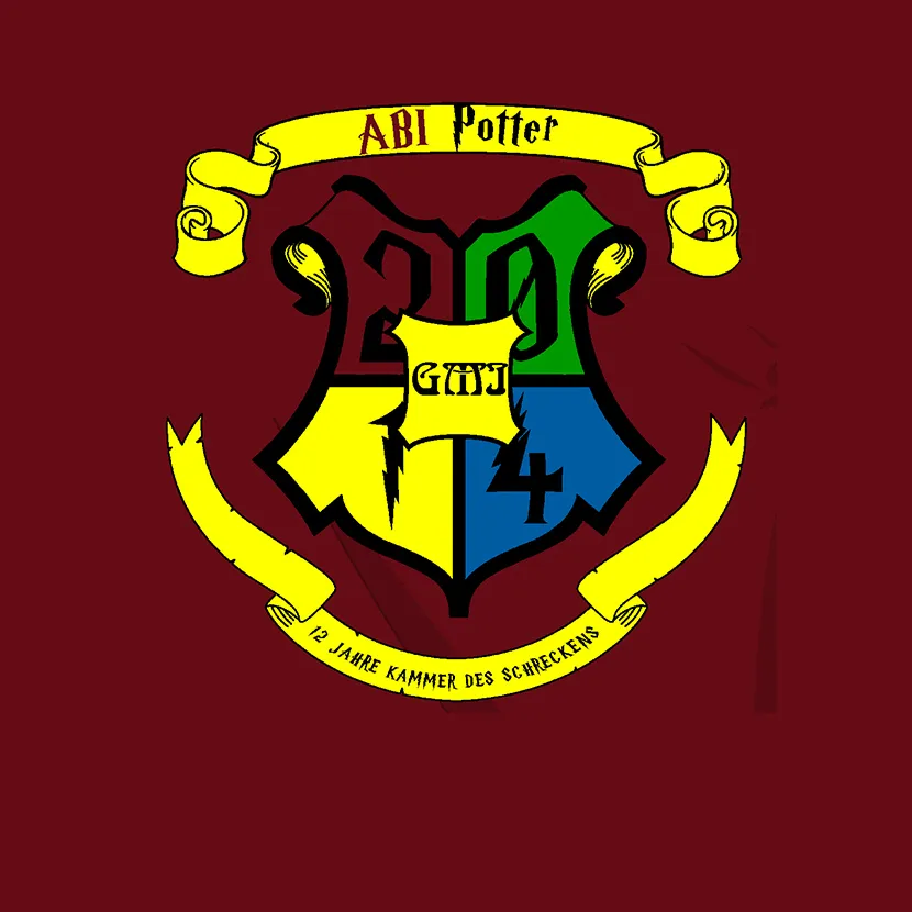 wappen_abi_potter_20_jahre Abi Potter 12 Jahre Kammer des Schreckens design