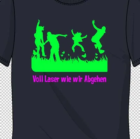Voll Laser wie wir Abgehen 