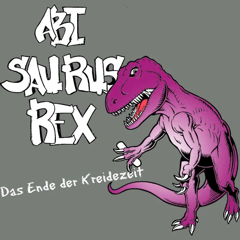 Abisaurus_Rex_Grafik Abisaurus Rex Das Ende der Kreidezeit design