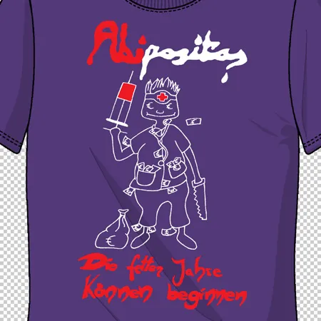 lila_tshirt_mit_grafik Abi? Die fetten jahre können beginnen design