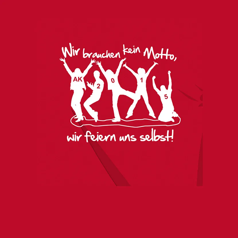 Wir brauchen kein Motto wir feiern uns selbst