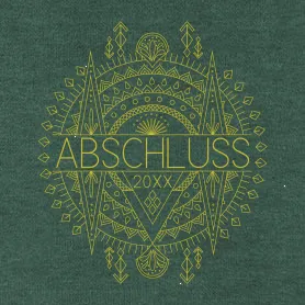 Schwarzes Quadrat mit verschiedenen rechteckigen Auslassungen auf weißem Hintergrund.