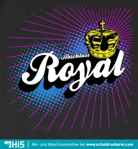 grafischer_entwurf_kroenchen_und_text Abschluss Royal design