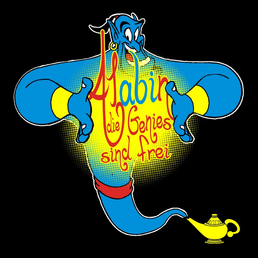 genie_und_lampe_illustration Die Genies sind frei design