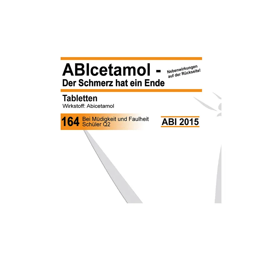 Abicetamol - der Schmerz hat ein Ende