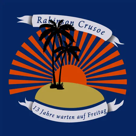 robinson_crusoe_design Rabinson Crusoe 13 Jahre warten auf Freitag design