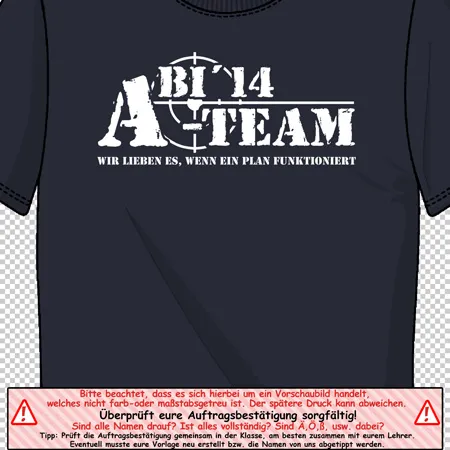 Abi-Team 14 wir lieben es, wenn ein plan funktioniert