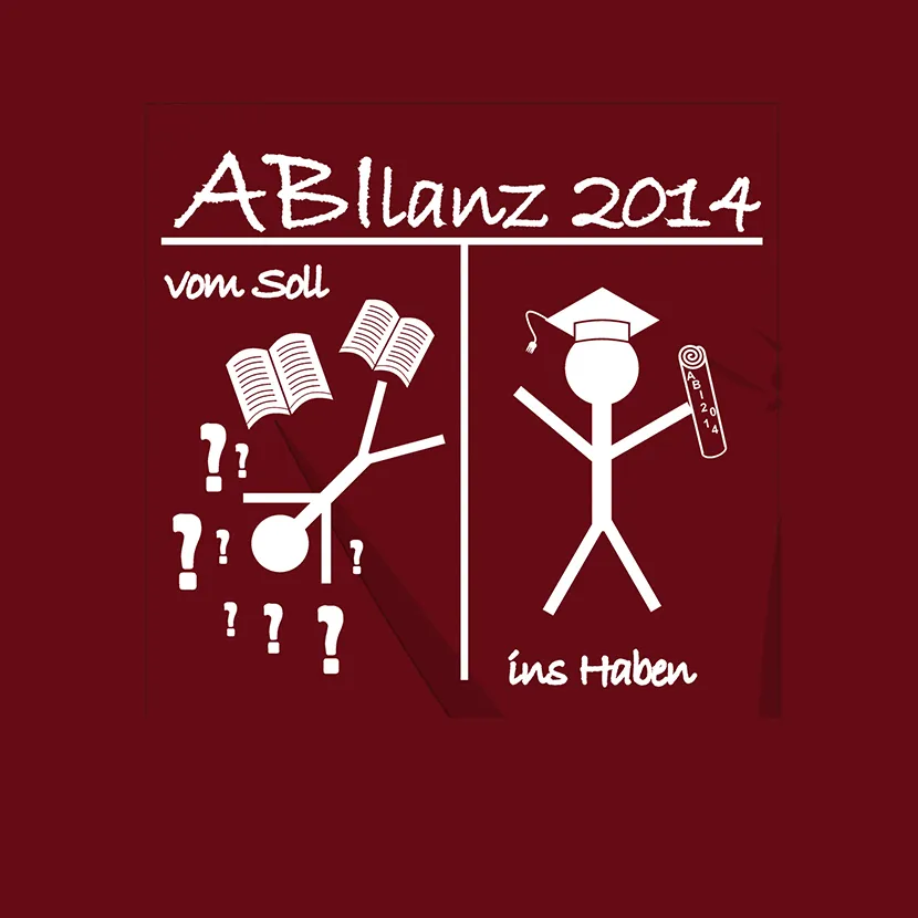Abitur_Bilanz_2014 Abilanz vom Soll ins Haben design