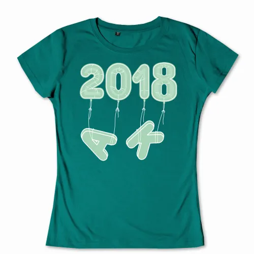 Ein grafisches Design mit der Jahreszahl 2017 in grünen, stilisierten Ziffern.
