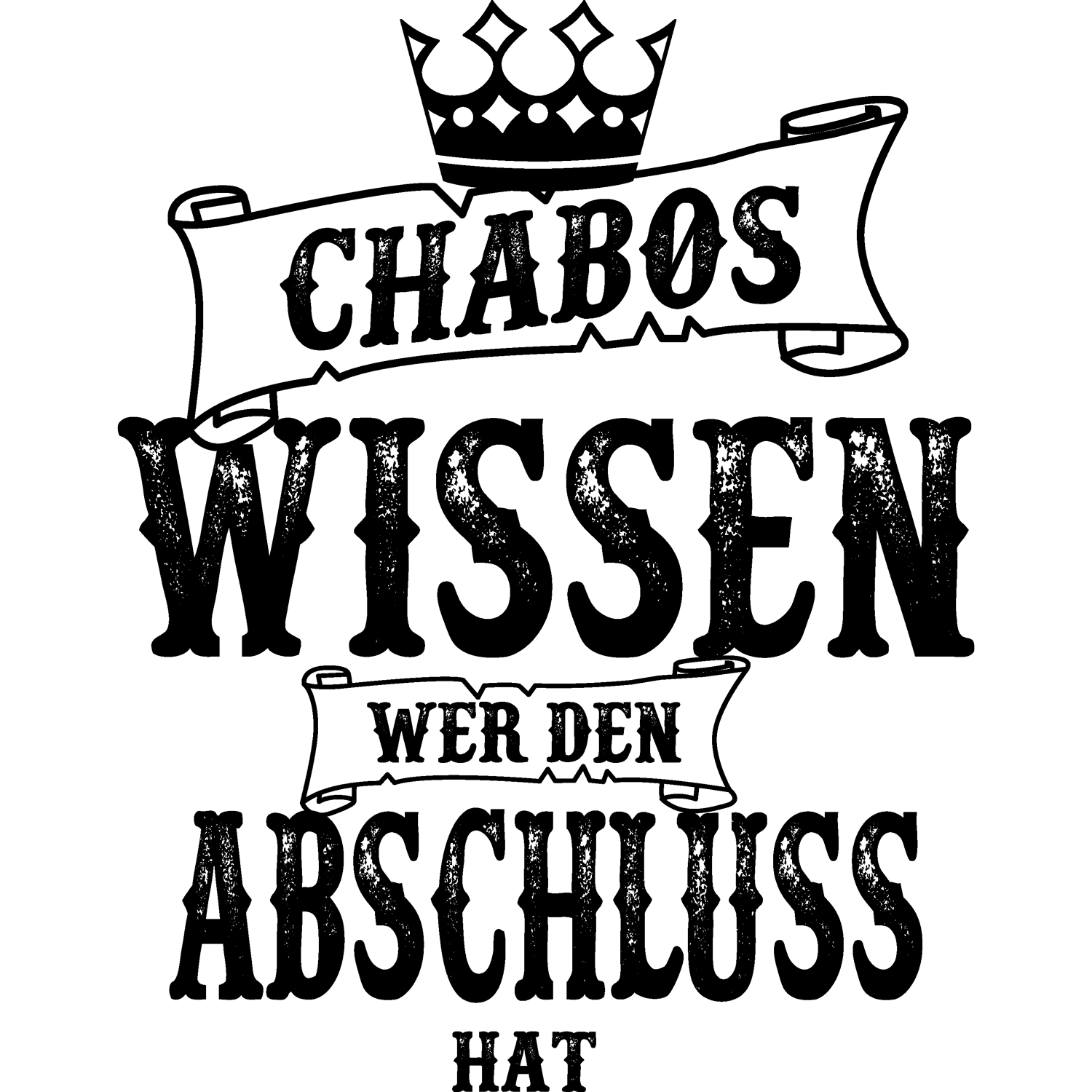 Ein abstraktes, geometrisches Muster in Schwarz auf weißem Hintergrund.