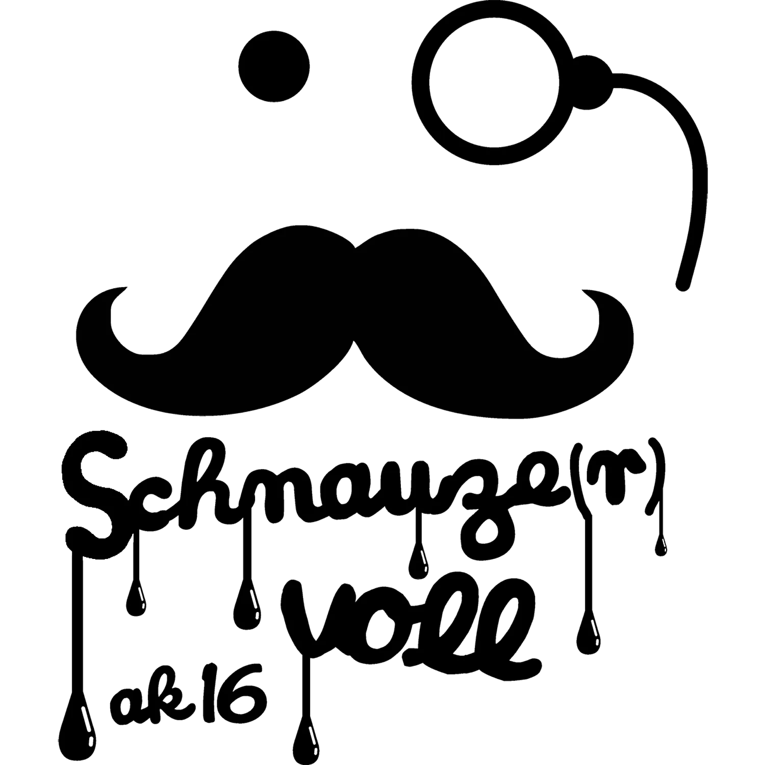 grafik_mit_schnurrbart_und_monokel Schnauzer voll design