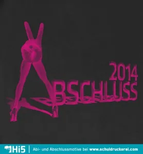 Eine neonpinke Akrobatin formt die Zahlen 2014 auf dunklem Hintergrund.
