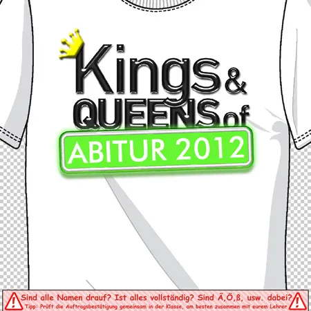 King & Queens of ABITUR 2012