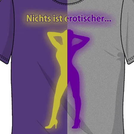 T_Shirt_mit_Silhouette_und_Text Nichts ist erotischer design