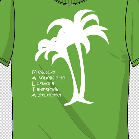 gruenes_tshirt_mit_palmenmotiv Malta design