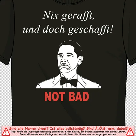 Nix gerafft und doch geschafft