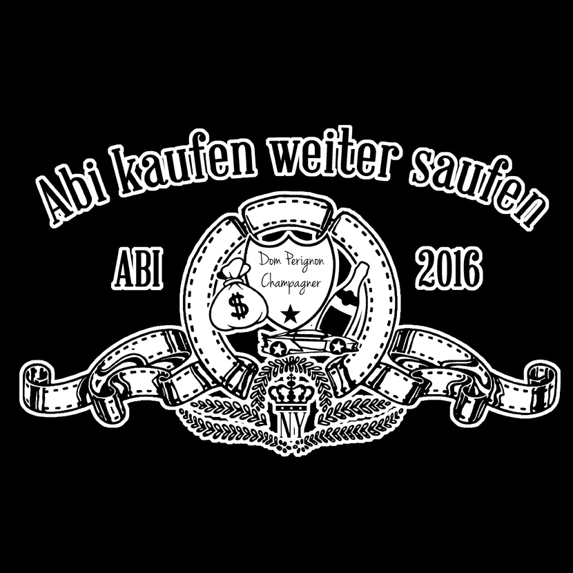 schwarz_weiss_illustration_abi_motiv Abi kaufen weiter saufen design