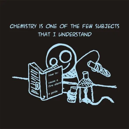 chemistry is one of the few subjects that i understand
