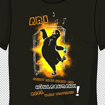 t-shirt_mit_dinosaurier_und_abi_spruch abi reimt sich nicht auf kühlscharnk cool wars trotzdem design