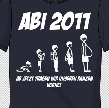 Ab jetzt tragen wir den Ranzen vorne