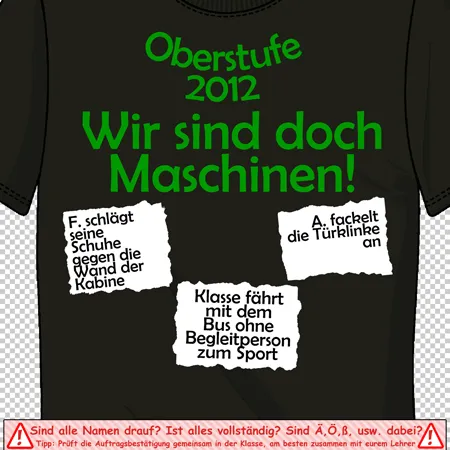 wir sind doch maschinen