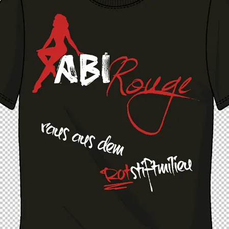 schwarzes_tshirt_mit_aufdruck Abirouge Raus aus dem Rotstiftmilieu design