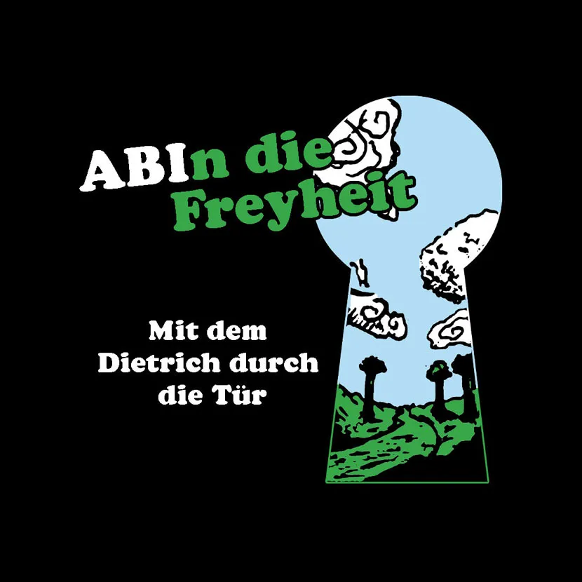 schluesselloch_naturblick ABIn die Freiheit mit dem Dietrich durch die Tür design
