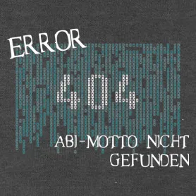 Error 404 - Motto nicht gefunden design