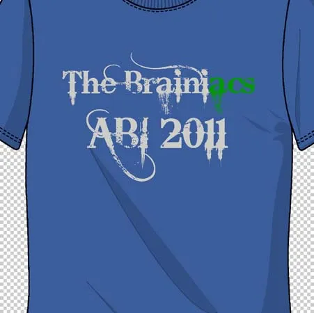 blaues_tshirt_mit_aufdruck_abi_2011 The Brainiacs design
