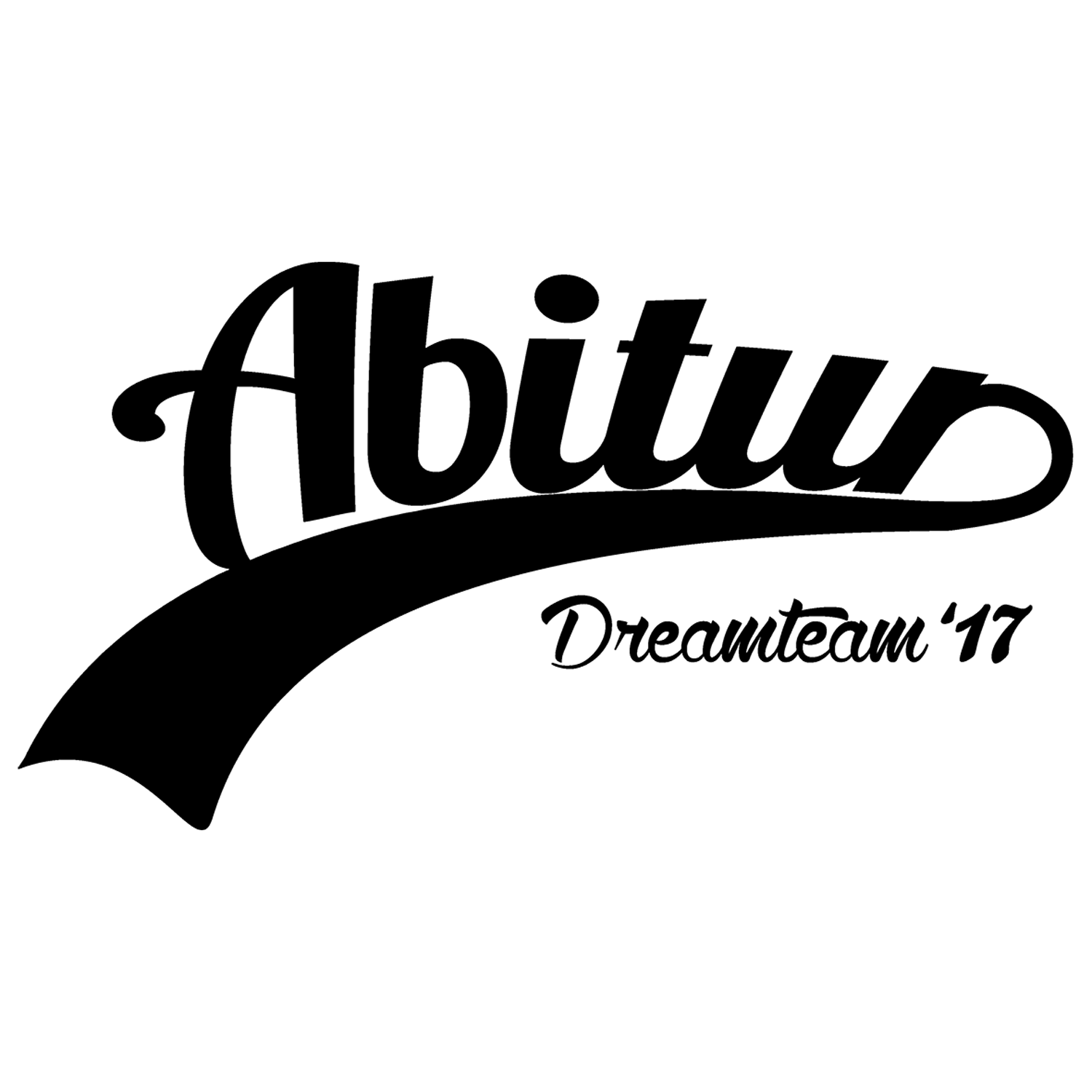 schwarzer_balken Abitur Dreamteam design