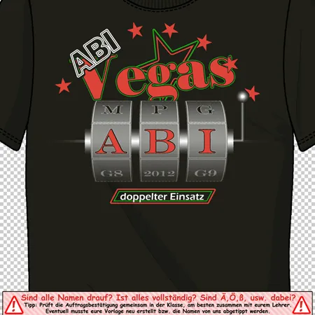 ABI Vegas - doppelter Einsatz
