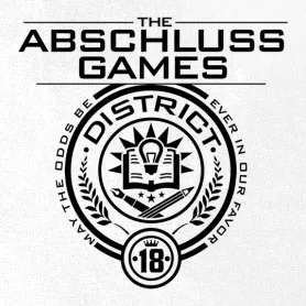 Schwarzes Quadrat auf weißem Hintergrund in unregelmäßiger Form.