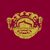 goldenes_logo_abistokratie_auf_burgunderrot Abistrokratie der Adel geht der Pöbel bleibt design