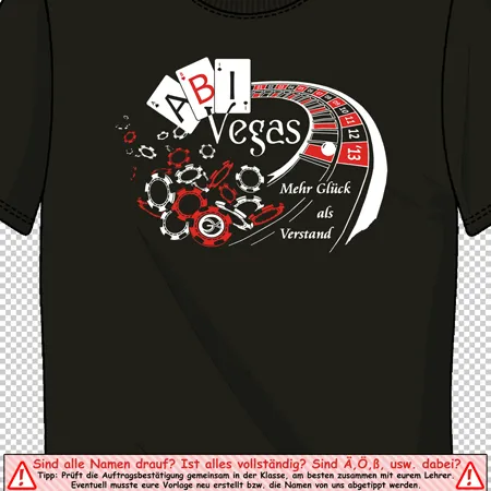 schwarzes_tshirt_mit_abi_vegas_design Abi Vegas mehr Glück als Verstand design