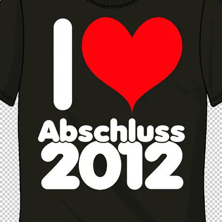 I love Abschluss 2012