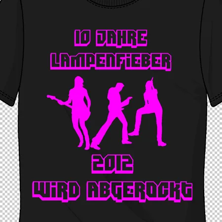10 jahre Lampenfieber