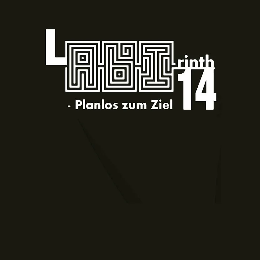 Labirinth planlos zum Ziel