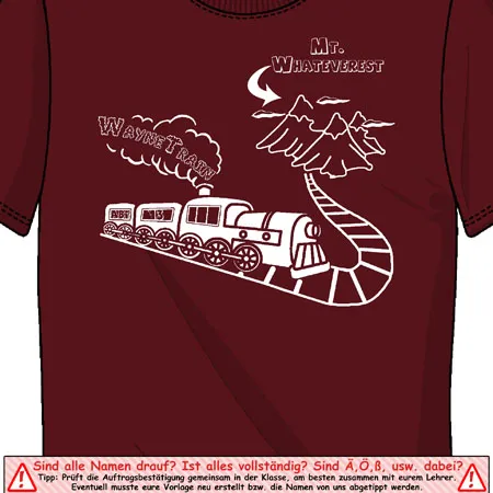 Wayne Train Mt. Whateverest