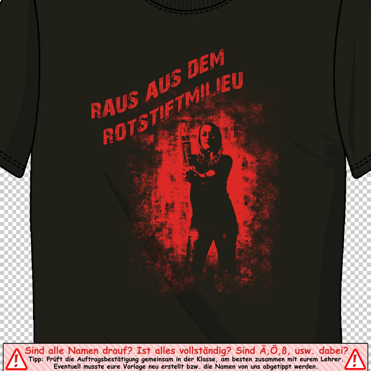 Raus aus dem Rotstiftmilieu