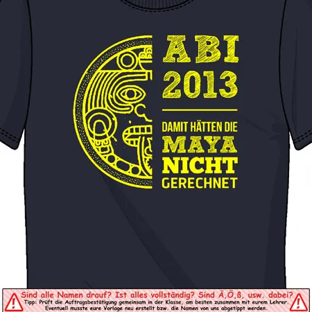 Abi damit hätten die Maya nicht gerechnet
