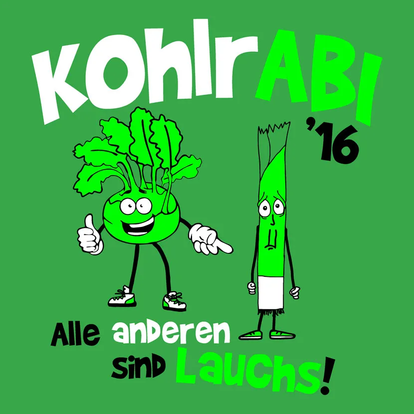 Kohlrabi - alle anderen sind Lauchs