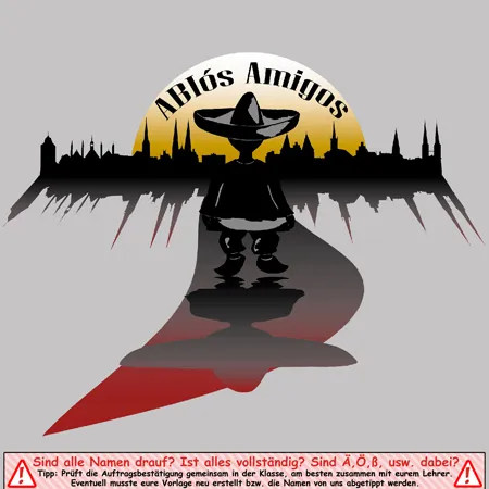 silhouette_sombrero_stadt_sonnenuntergang Abios Amigos design