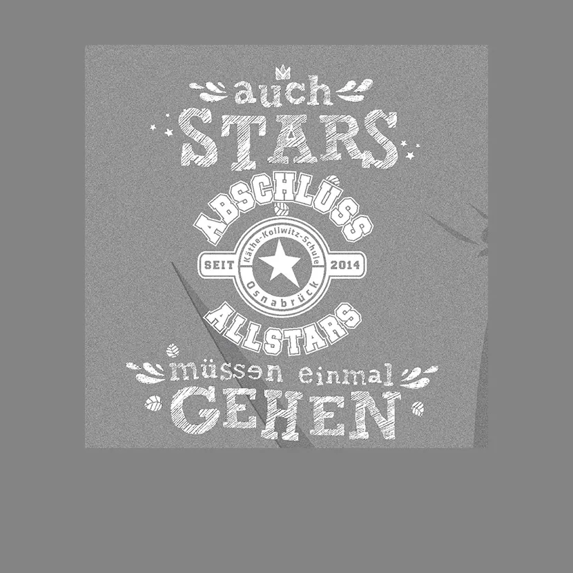 abschluss_tshirt_design_2014 Auch Stars muessen einmal gehen design