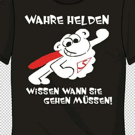 Wahre Helden wissen wann sie gehen müssen