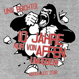 design_gorilla_abschluss_2018 nur von Affen umgeben design