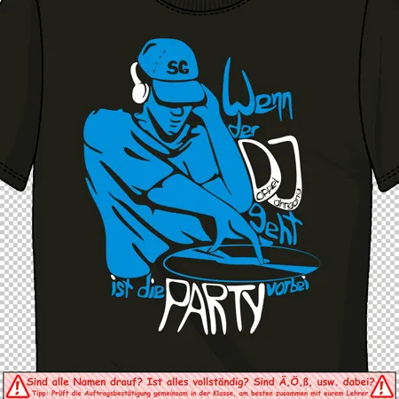 Wenn der DJ geht ist die Party vorbei