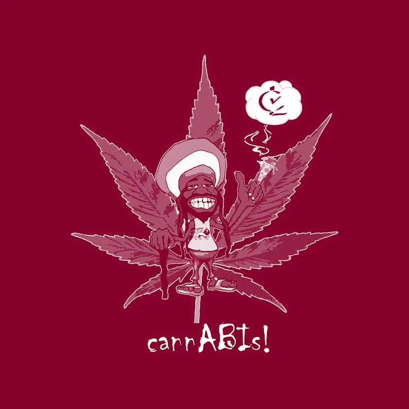 cannabis_character_illustration CannABIs design